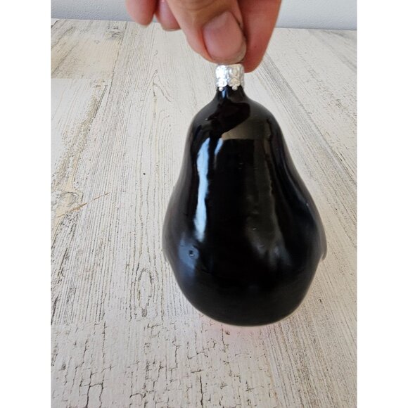 Vintage inge glas penguin animal ornament Xmas tree roly poly - Picture 3 of 7